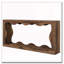 Console 63 po avec rangement en brun, table basse derrière le canapé, station de canapé d'entrée longue, support de console étroite, support de couloir pour le salon de l'entrée