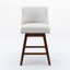 Tabouret de comptoir pivotant Telesha-1696860417