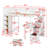 Loft Bed With Storage Drawers ,Desk And Stairs, Wooden Loft Bed With Shelves-73775540