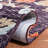 Tavant Hand Tufted Wool/Cotton Floral Rug in Charcoal/Orange-780600862