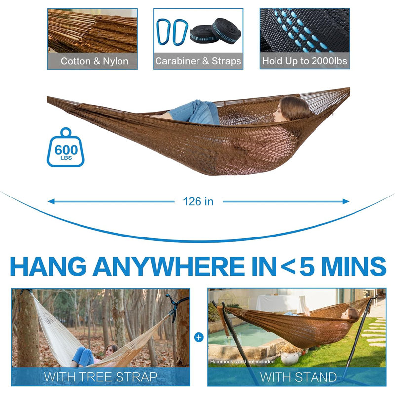Handmade Mayan hammock