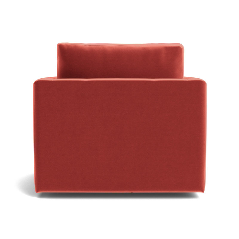 Haywood Full Swivel Chair, Performance Velvet - Sienna