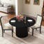 Charleily 47.2'' Solid Wood Round Dining Table-1893583078