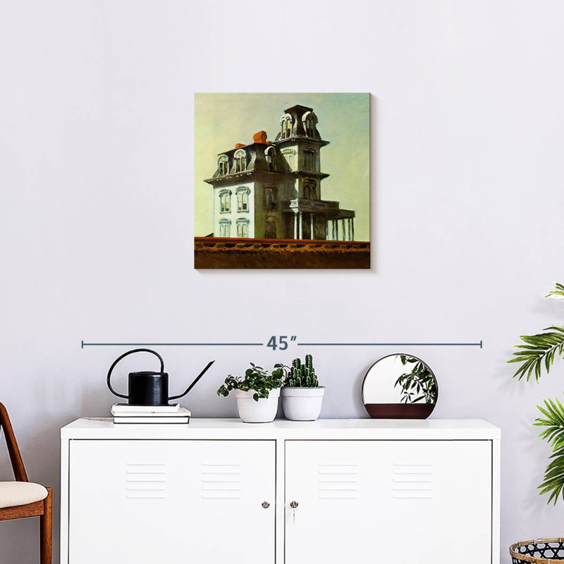 Lilie House By The Railroad, H 20 po x l 20 po