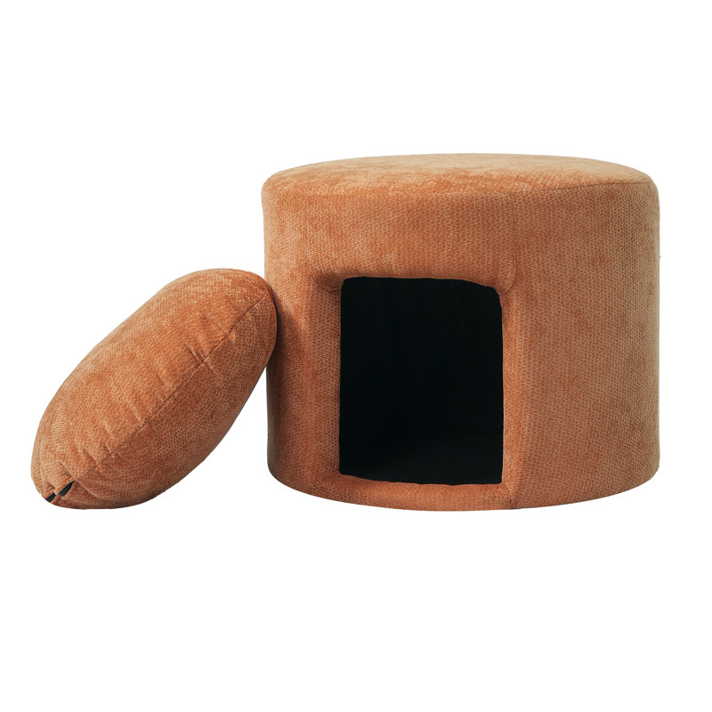 Repose-pieds Pet Pet, Orange