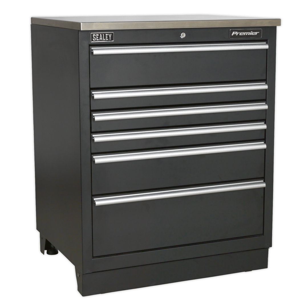 Sealey Modular Floor Cabinet 6 Drawer 775mm Heavy-Duty - Part No. APMS03 - Image 14