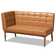 Dieke Faux Leather Upholstered Bench