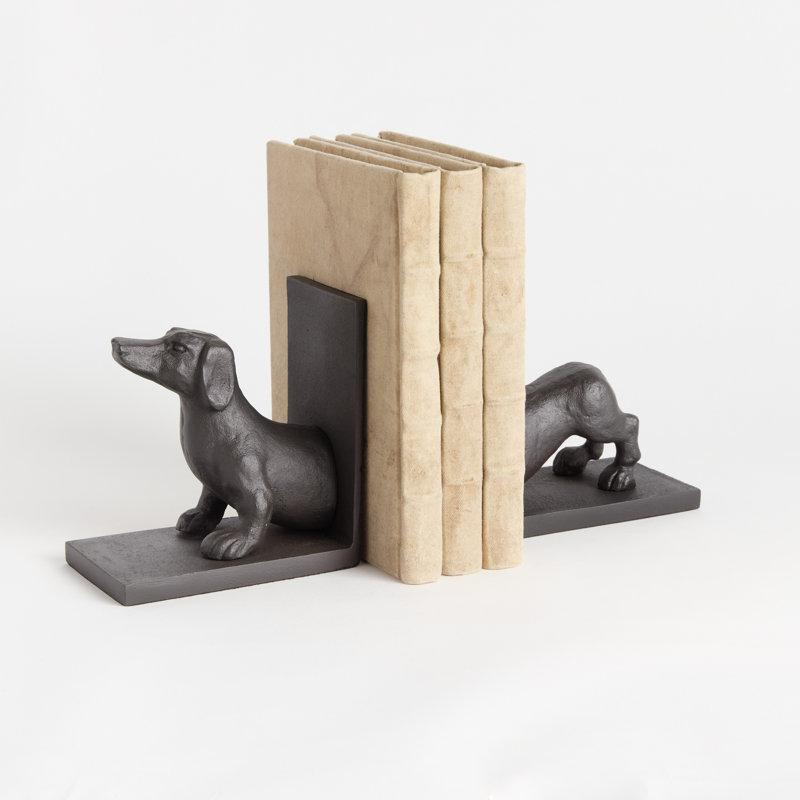 Serre-livres Teckel, ensemble de 2