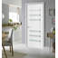 Dalle de porte standard en bois manufacturé Quadro-75674317