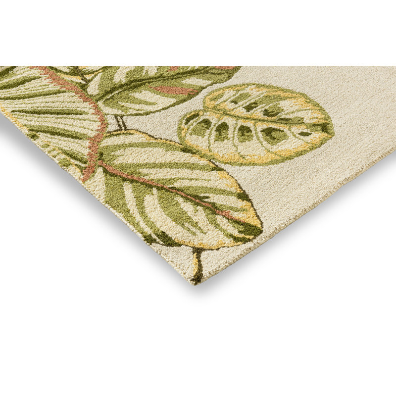 Calathea Hand Tufted Floral Area Rug, Rectangle 8'2" x 11'6"