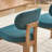 Wooden Dining Chairs Set Of 2, Modern Fabric Upholstered Chairs For Kitchen And Dining Room, Farmhouse Style For Comfortable Dining-120214088