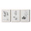 «Botanical Imprint I», ensemble de 3 peintures sur toile encadrées-1473007666-1473007690