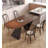 Solid Wood Dining Table with Creative Table Legs in Medieval Style-946744690