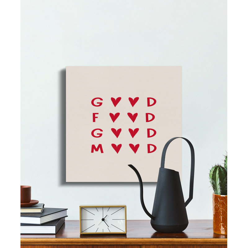 1 Piece Wrapped Canvas Wall Art Set, 10x10