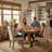 High Back Upholstered Parsons Dining Chair-1781801913