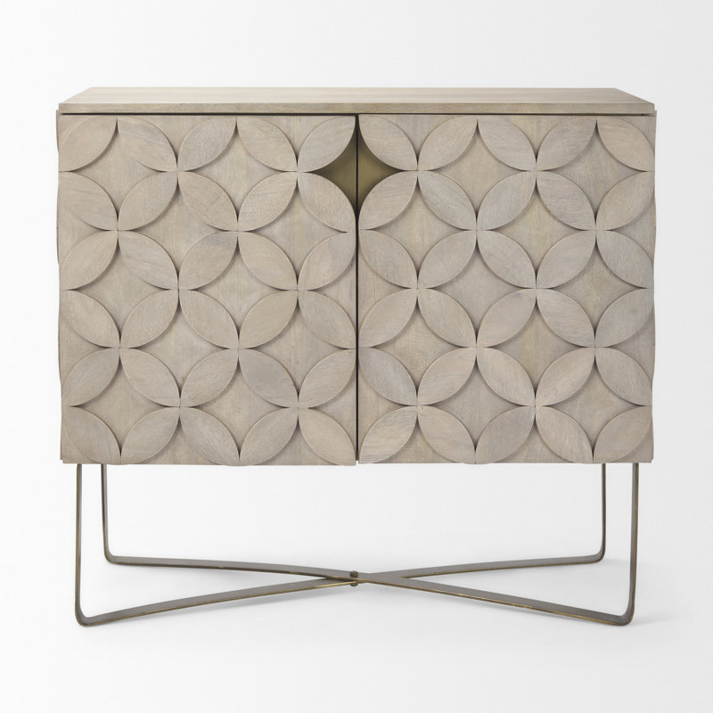Excelsior Solid Wood Accent Cabinet