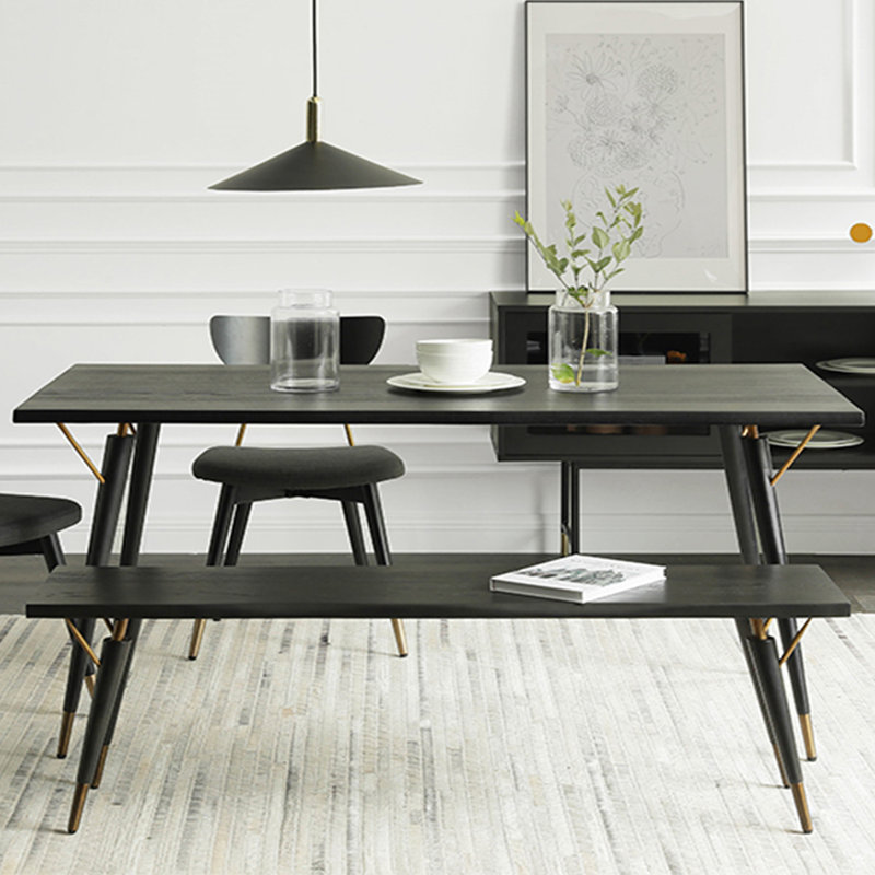 Table de salle à manger Nachelle, H 29,92 po x L 62,99 po x l 31,5 po