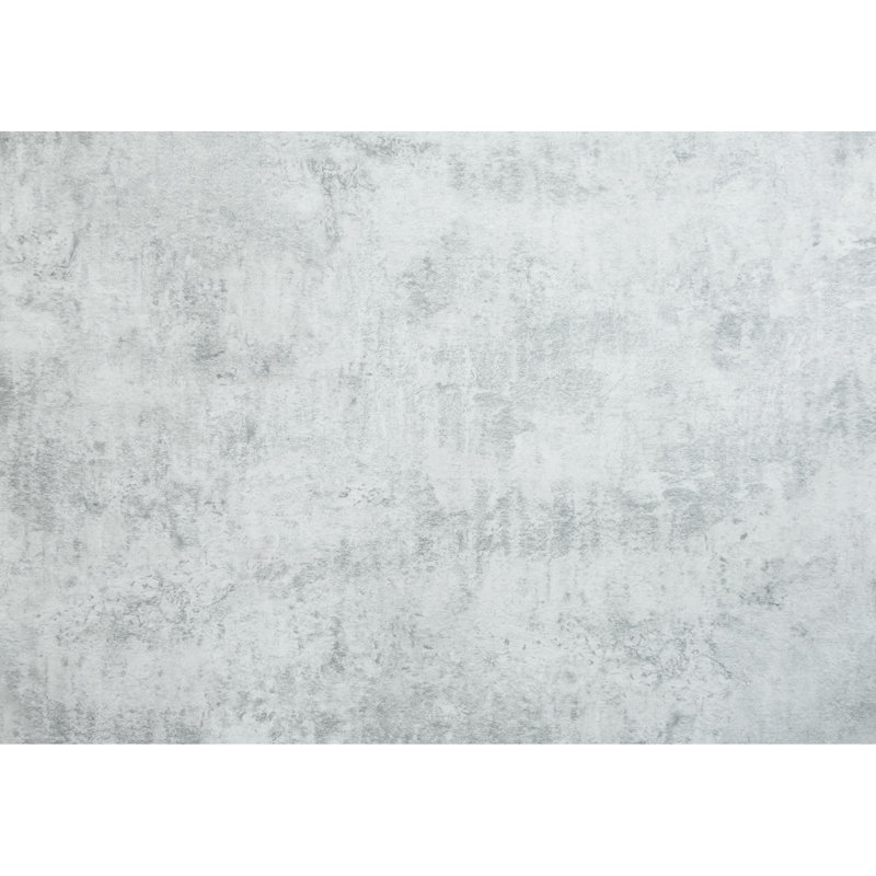 Table d'appoint moderne avec plateau rectangulaire spacieux gris, tiroir de rangement et structure en métal pour le salon de la chambre Base contemporaine en stratifié décoratif, tablette inférieure ouverte