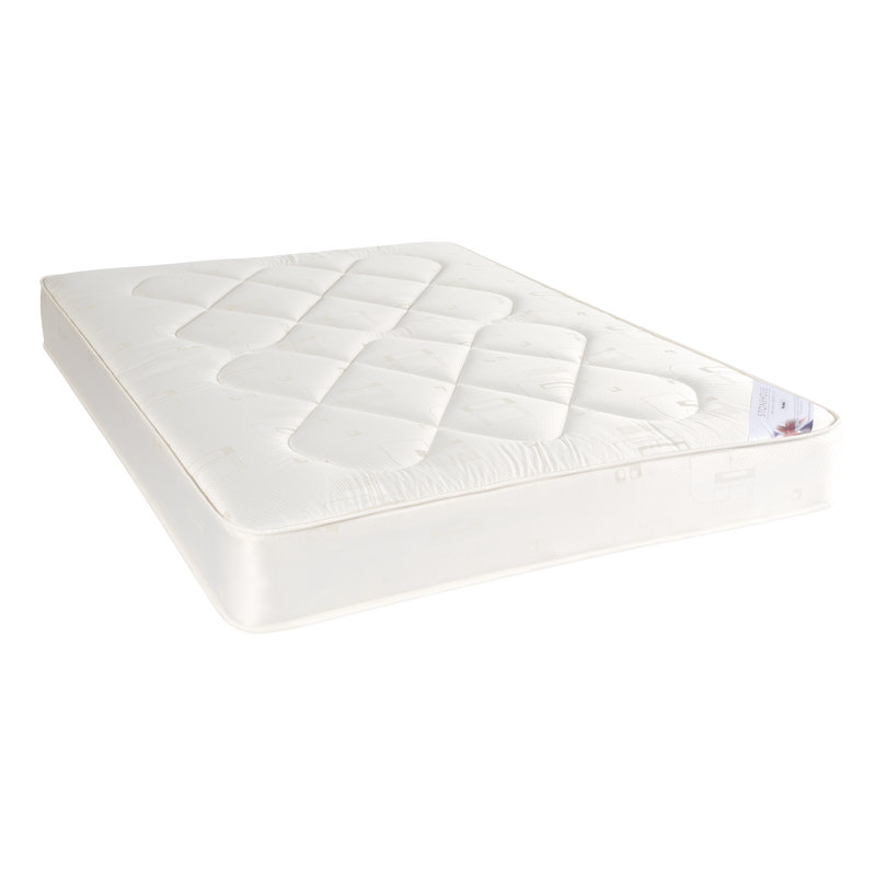 White Noise Open Coil Mattress, Small Double (4')