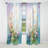 Jonah Yellow And Pink Meadows Breeze III - Meadow Curtain - Velvet Room Darkening - 1 panel-1426799839