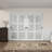 80"H 4-Panels Full-Assembled Tempered Glass Closet Sliding Doors With Hardware Kit & Handles(No Assembly Required)-101609685
