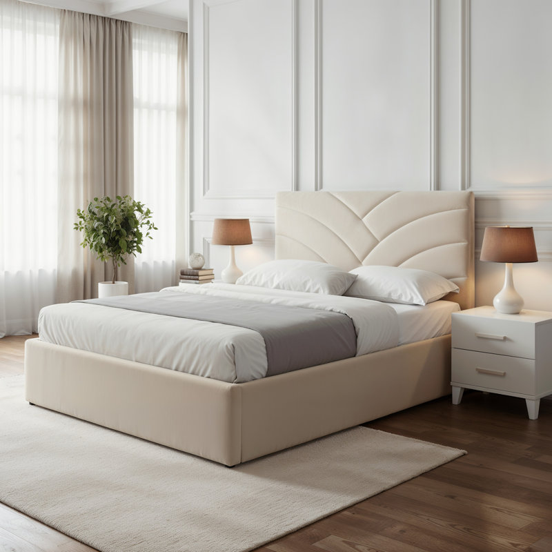 Pearl Ottoman Bed 2 Piece Bedroom Set