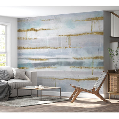 Modern Abstract Art Sparkle Wall Mural