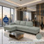 Canapé modulaire en forme de L de 101,5 po avec chaise gauche et repose-pieds Calico