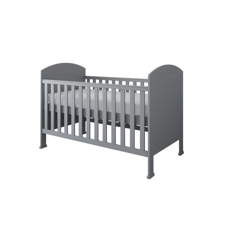 Anabia 2 Cot Bed, Grey