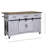 Westleigh Solid Wood Kitchen Island-1260119767