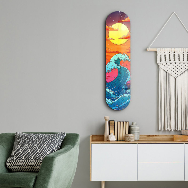 Decorative Tempered Glass Painting