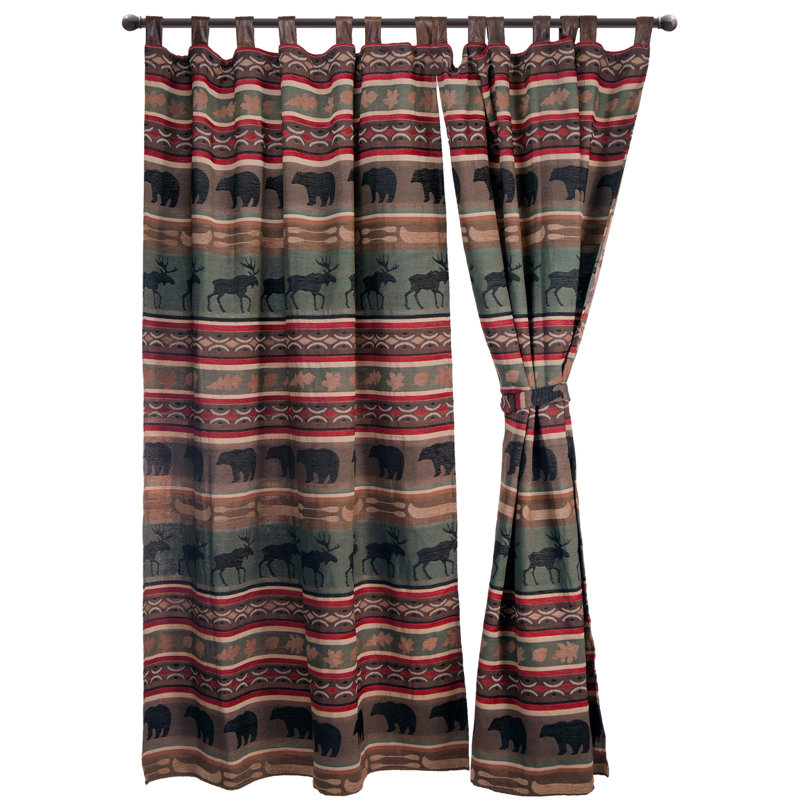 Backwoods Polyester Sliding Panel Pair