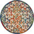 Ivory/Blue/Orange