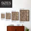 «Barnwood Wonderland Collection E», reproduction encadrée - bois massif-293654102-293654063