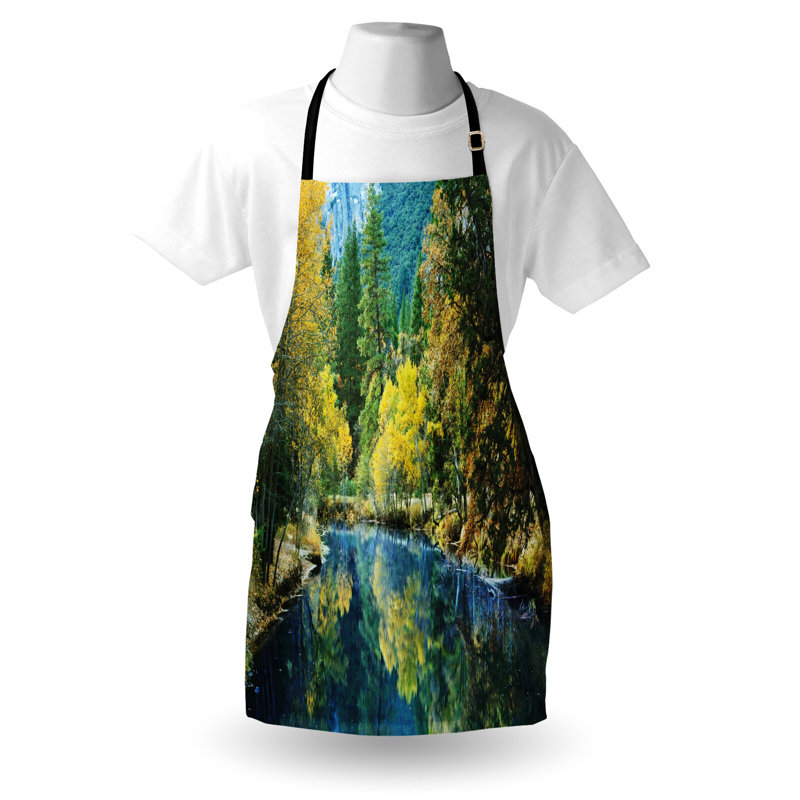No Pattern Bib Apron