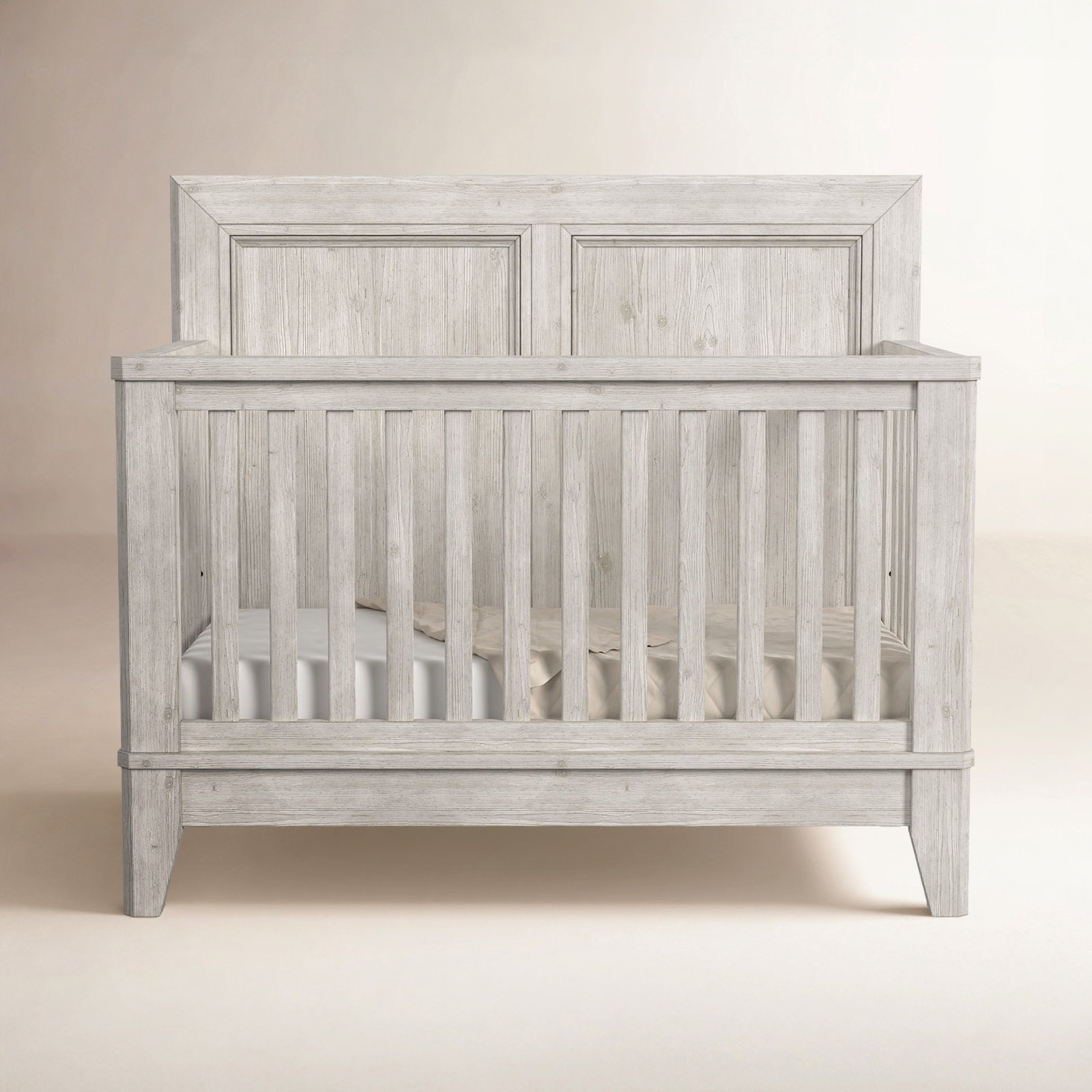 Jemma Convertible Crib, Washed Linen