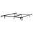 Alwyn Home Minka Queen 12'' Medium Graphite Infused Infused Innerspring Mattress and Bed Frame Box Spring