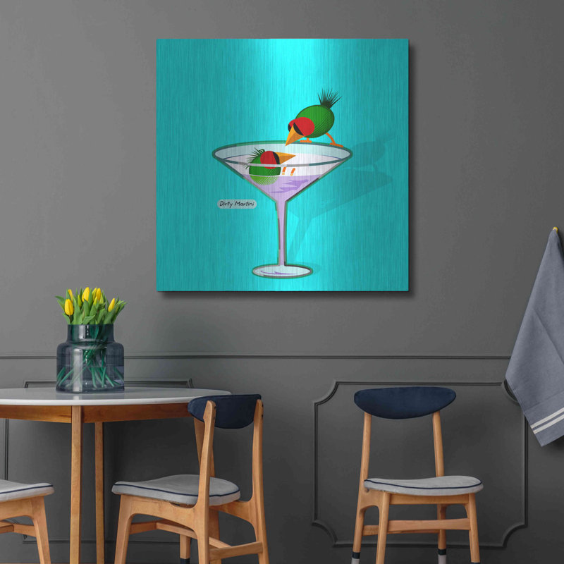 «Dirty Martini» par Chuck Wimmer, H 36 po x l 36 po