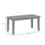 Table basse d'extérieur grise, table basse d'extérieur-684219488