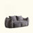 75.2''Oversized Compression Loveseat Bean Bag Sofa-1084743927