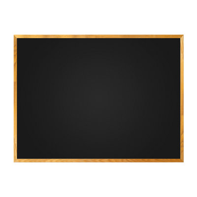 AARCO No Black Chalkboard Solid Wood Chalkboard
