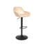 Amirkhan Swivel Adjustable Height Counter Stool with Metal Frame-783610263