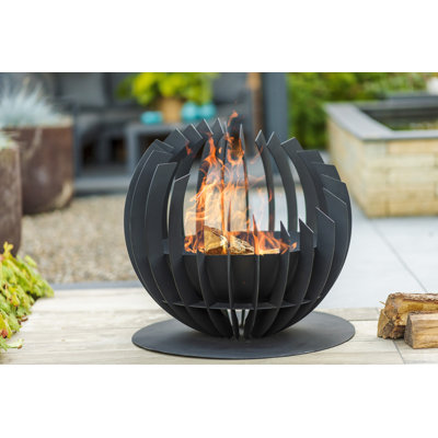 Barkley Novelty Steel Wood Burning Smokeless Fire Pit