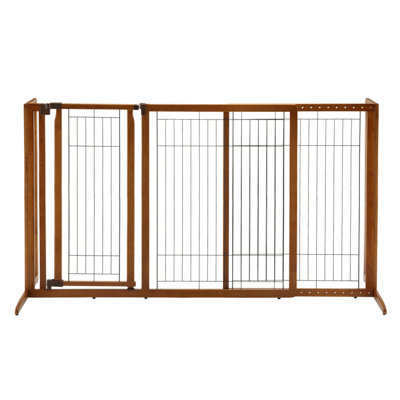 Barrière pour animaux autoportante Deluxe