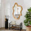 Miroir mural de forme irrégulière