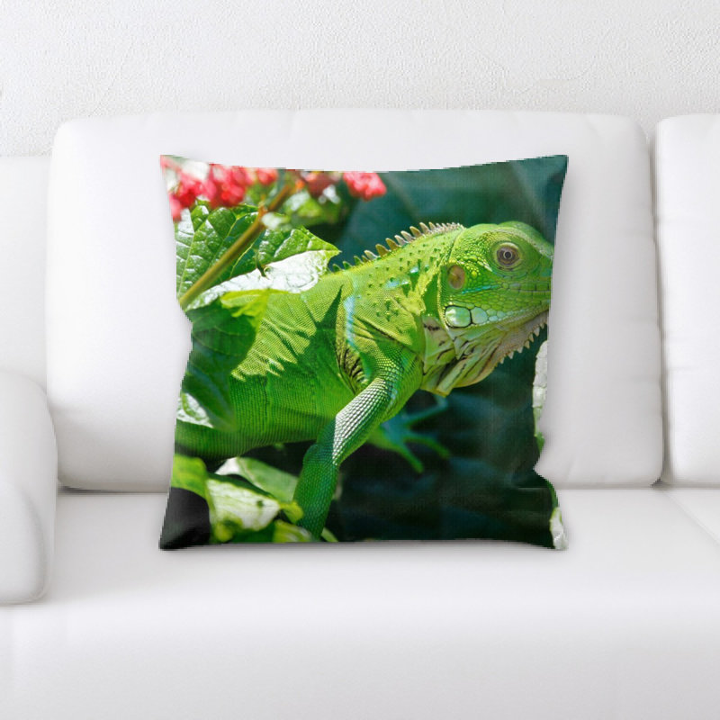 Coussin iguane