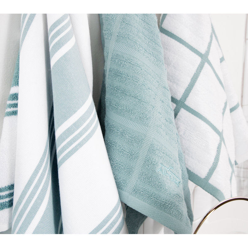 Dual Striped Tea Towel, Rainfall