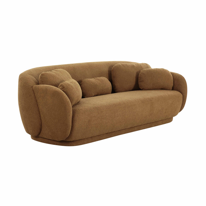 Misty Boucle Sofa, Brown