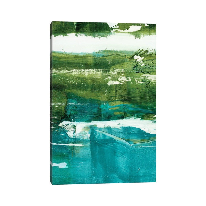 Terra II by Ethan Harper - Wrapped Canvas Painting, 30.48cm H x 20.32cm W x 1.91cm D