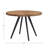 Moeller Pine Round Metal Base Dining Table